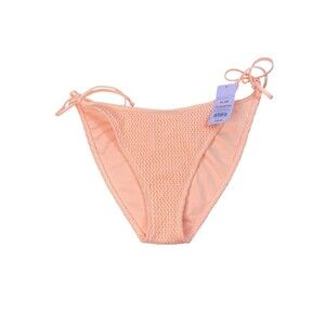 Wild Fable Women's  Cheeky Extra High Leg Crochet Bikini Bottom XL Orange